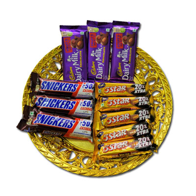 "Choco Thali - code RC07 - Click here to View more details about this Product